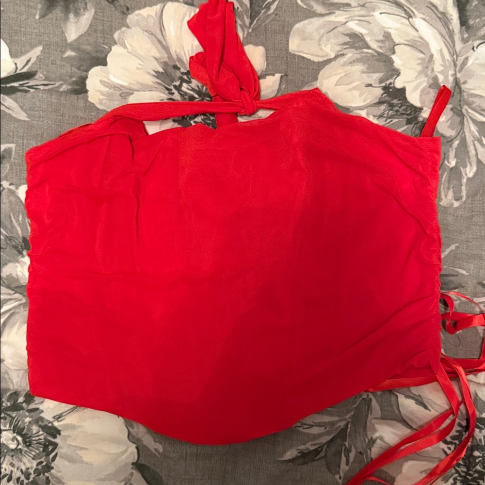 Chic Scarlet corset top